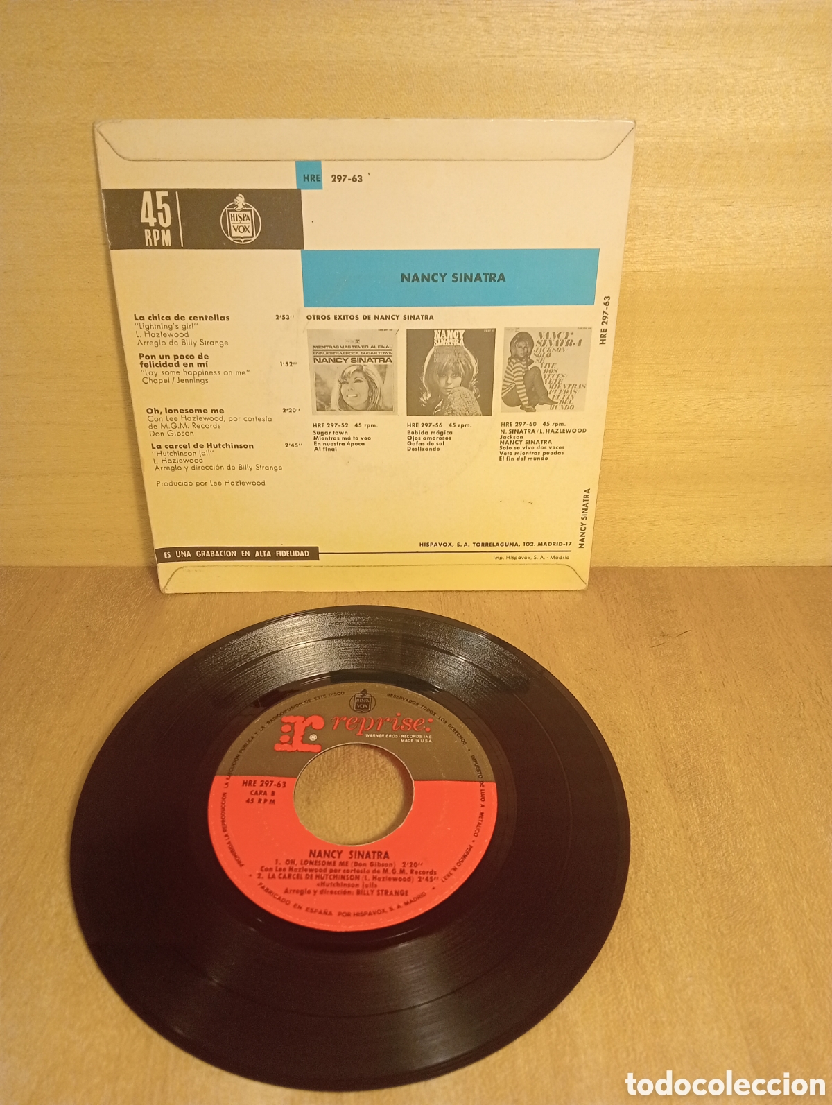 Discos de vinilo: Nancy Sinatra. La chica de centellas. Etc. - Foto 2