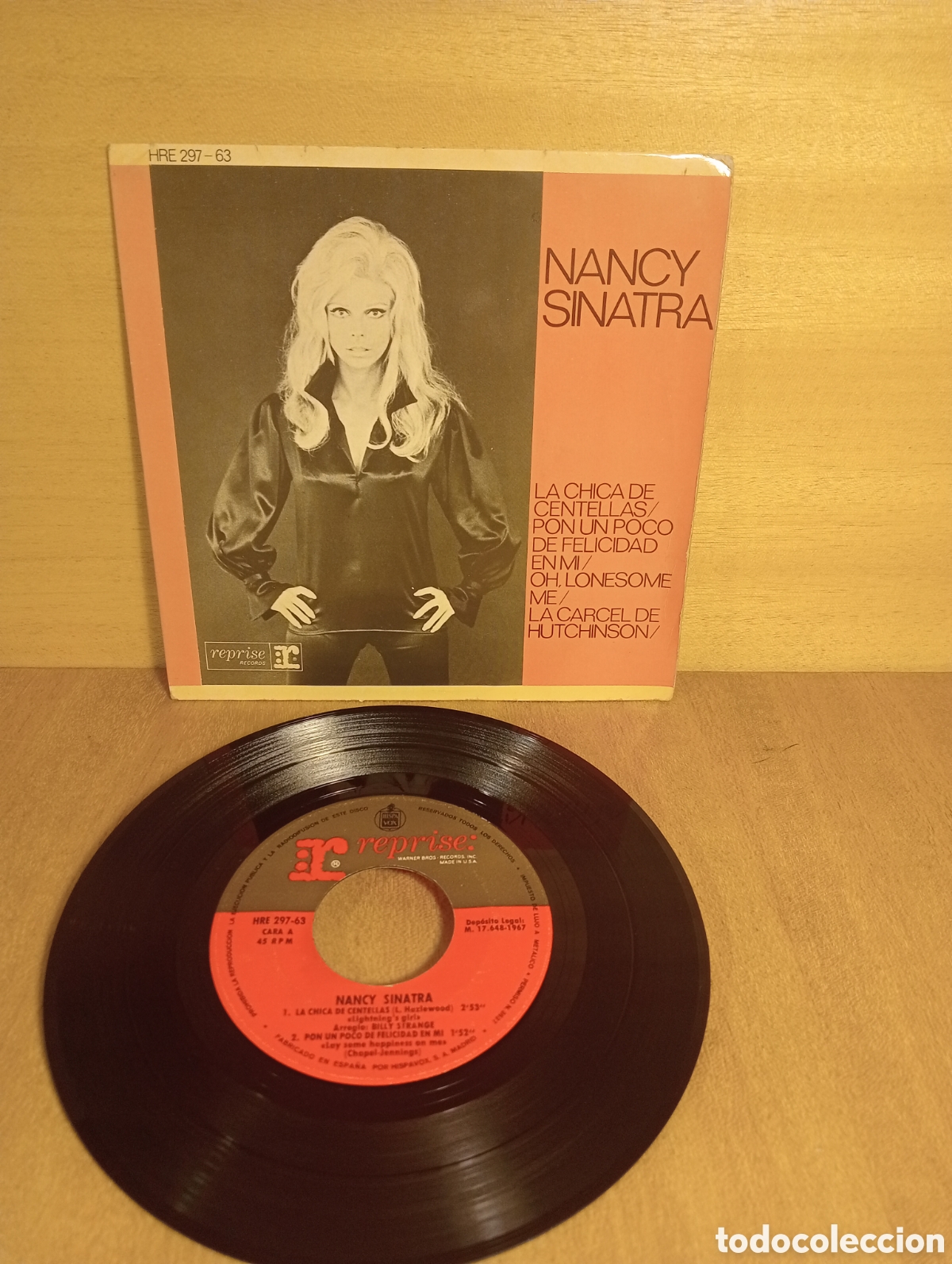 Discos de vinilo: Nancy Sinatra. La chica de centellas. Etc. - Foto 1