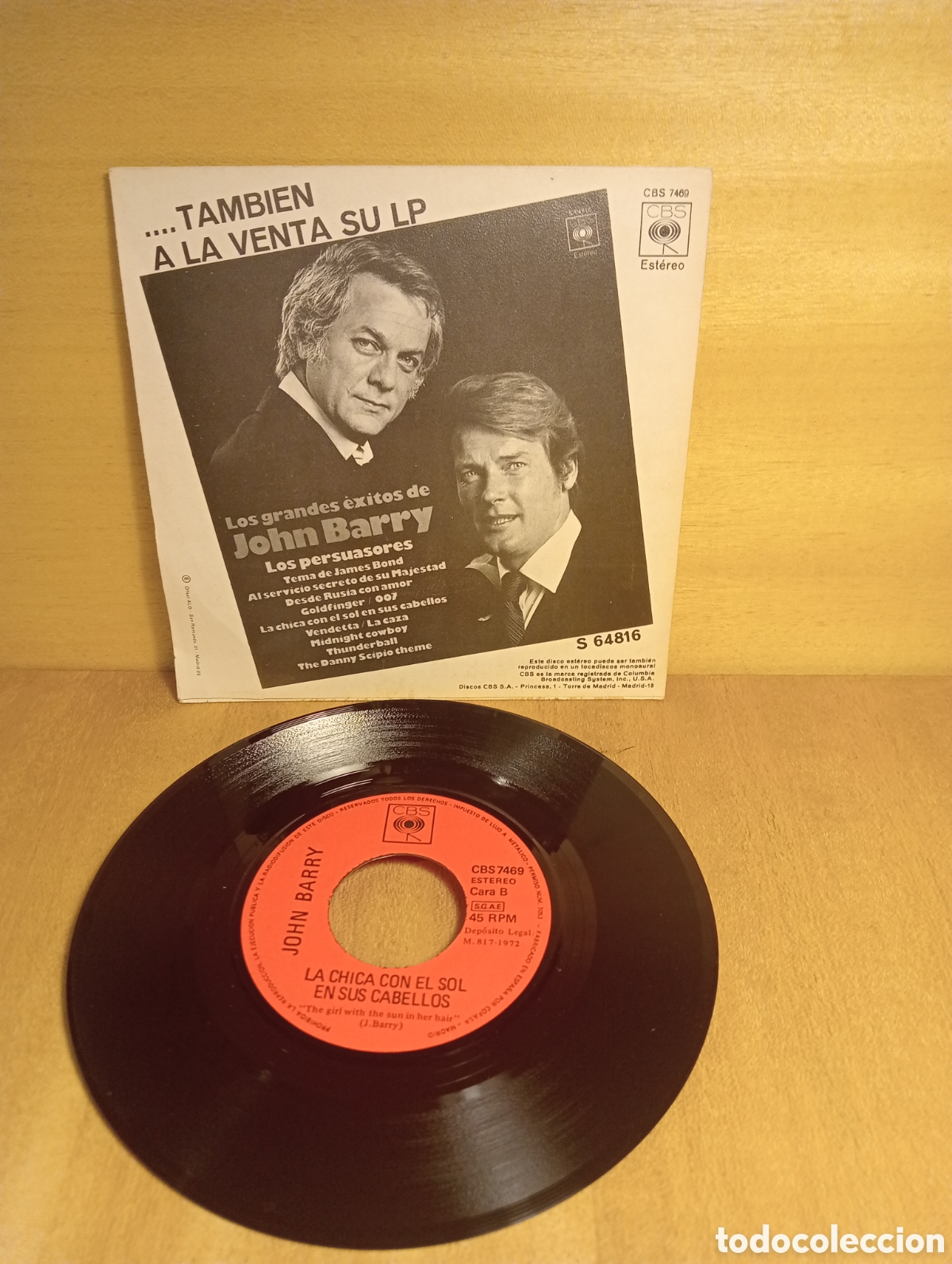 Discos de vinilo: John Barry. Los Persuasores. - Foto 2