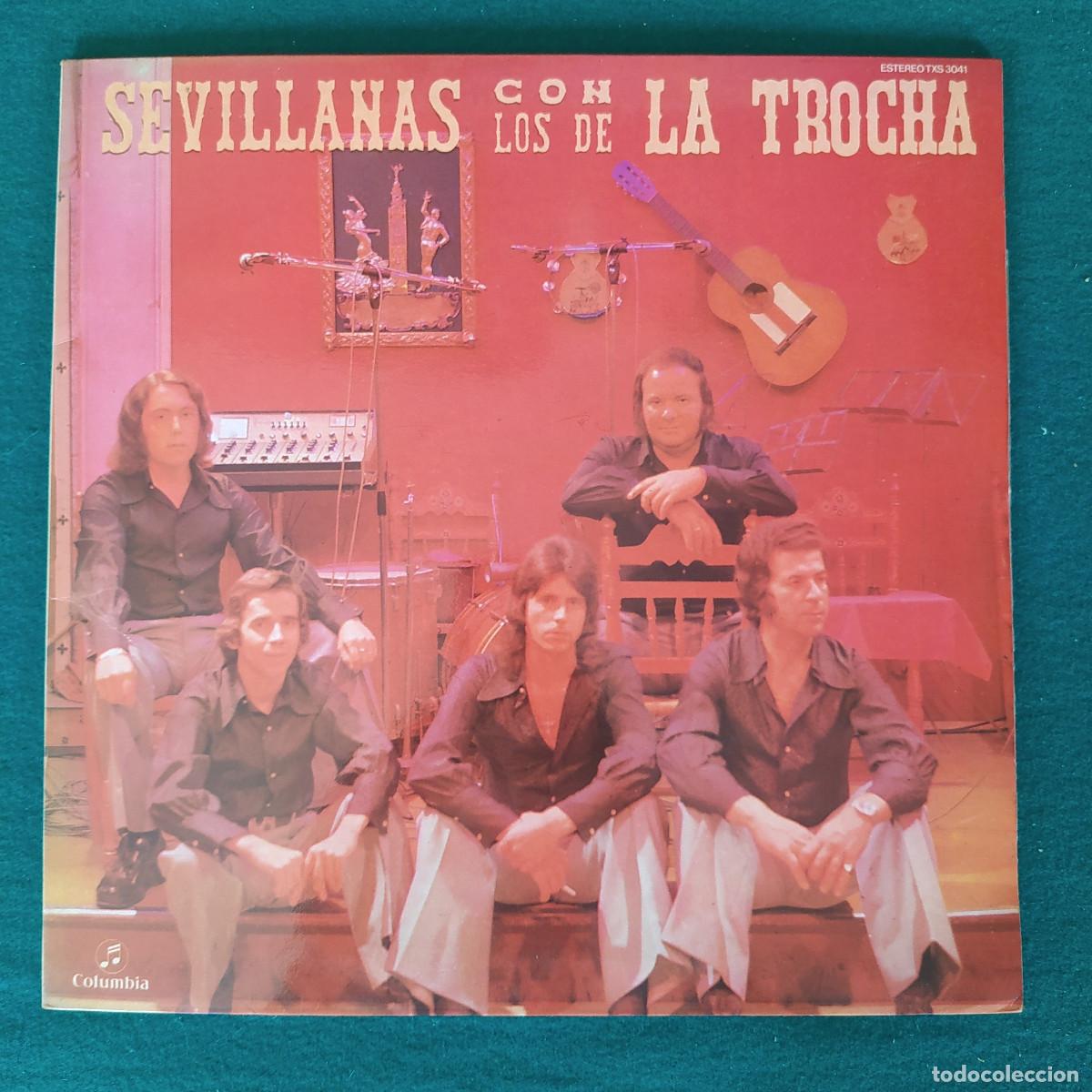 Discos de vinilo: Los De La Trocha &ndash; Sevillanas Con Los De La Trocha - Foto 1