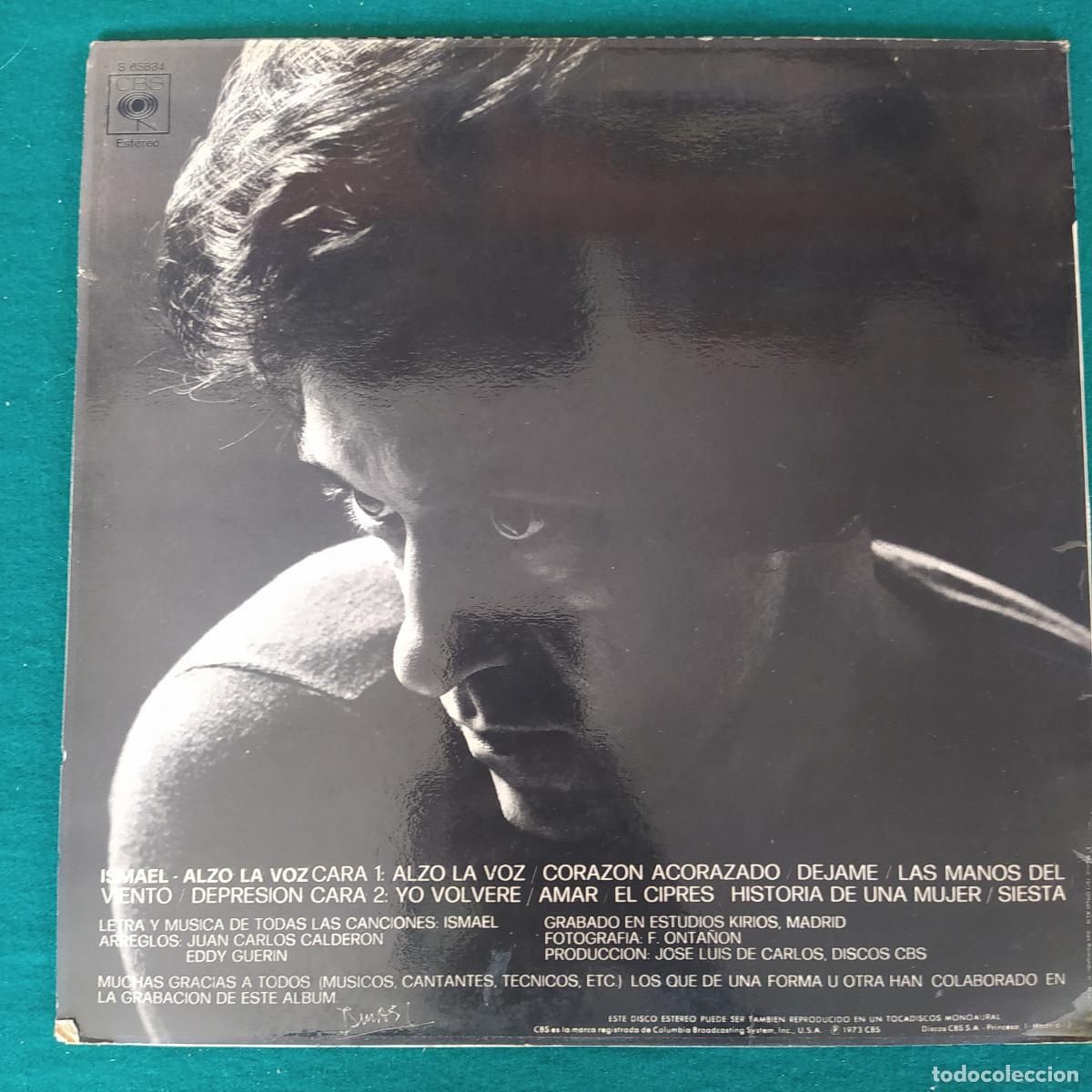 Discos de vinilo: Ismael &ndash; Alzo La Voz - Foto 2