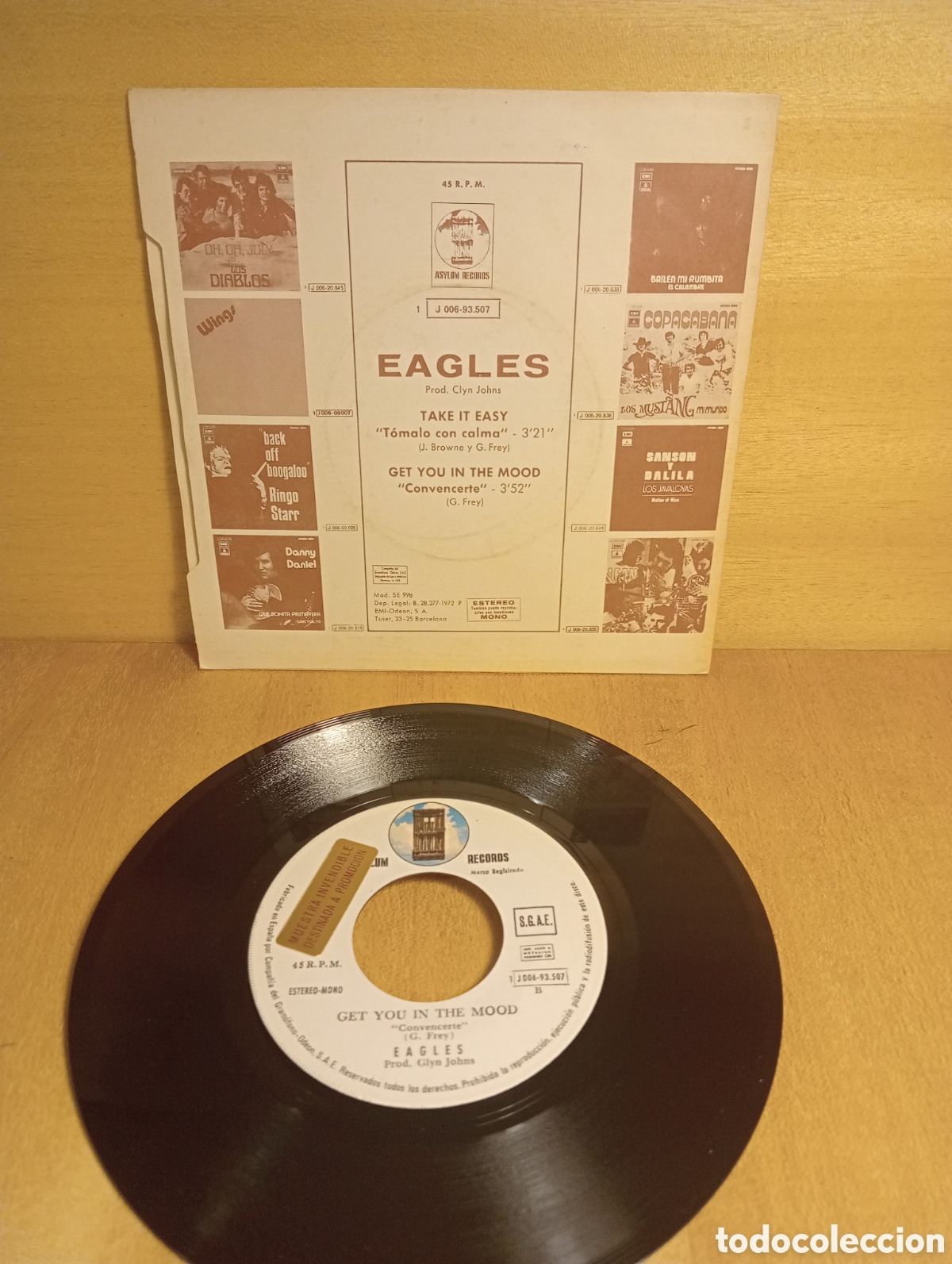 Discos de vinilo: Eagles. Take It easy. Etc. - Foto 2