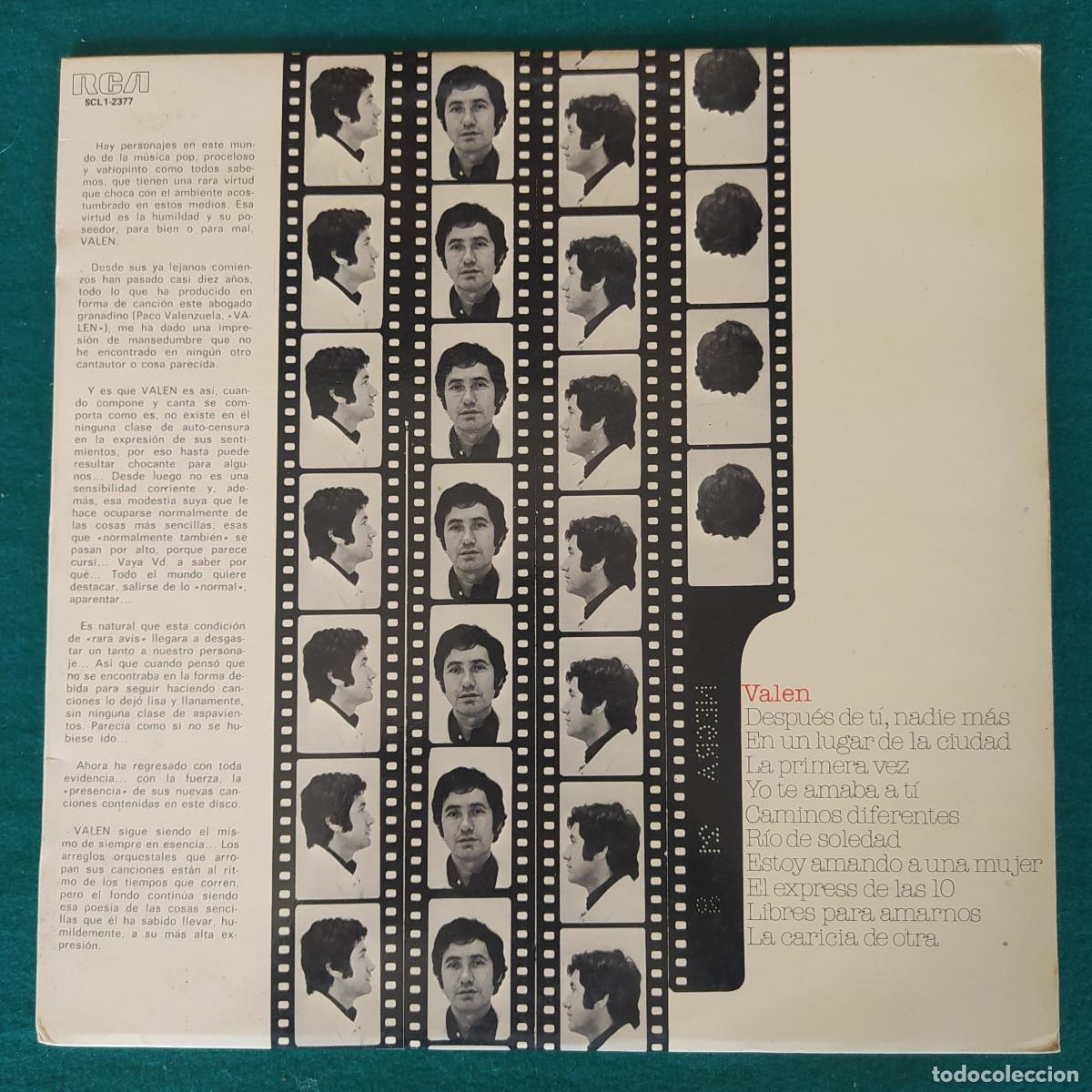 Discos de vinilo: Valen &ndash; Valen 1976.. - Foto 2