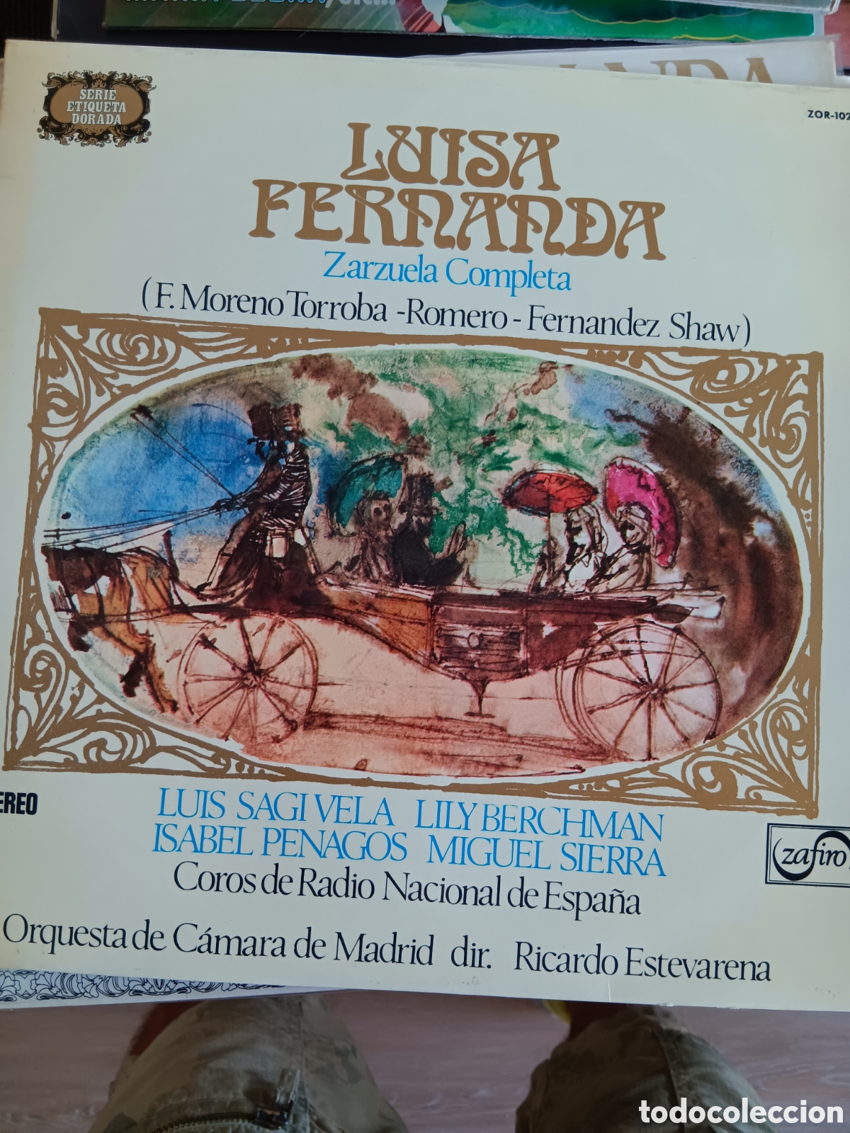 Discos de vinilo: 40 LPS VARIADOS ZARZUELA, VALSES ETC - Foto 14
