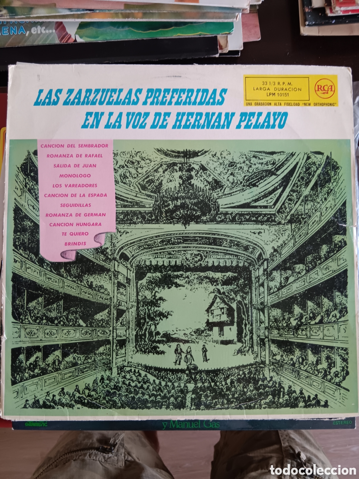 Discos de vinilo: 40 LPS VARIADOS ZARZUELA, VALSES ETC - Foto 24