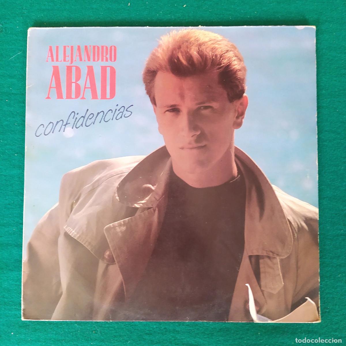 Discos de vinilo: Alejandro Abad &ndash; Confidencias - Foto 1