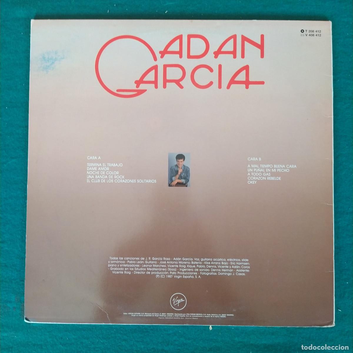 Discos de vinilo: Adan Garcia* &ndash; Termina El Trabajo - Foto 2