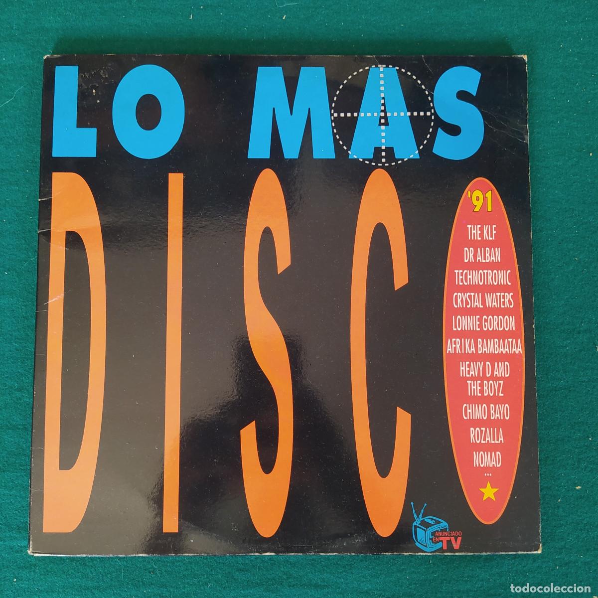 Discos de vinilo: Lo + Mas Disco 91 1991 - Foto 1