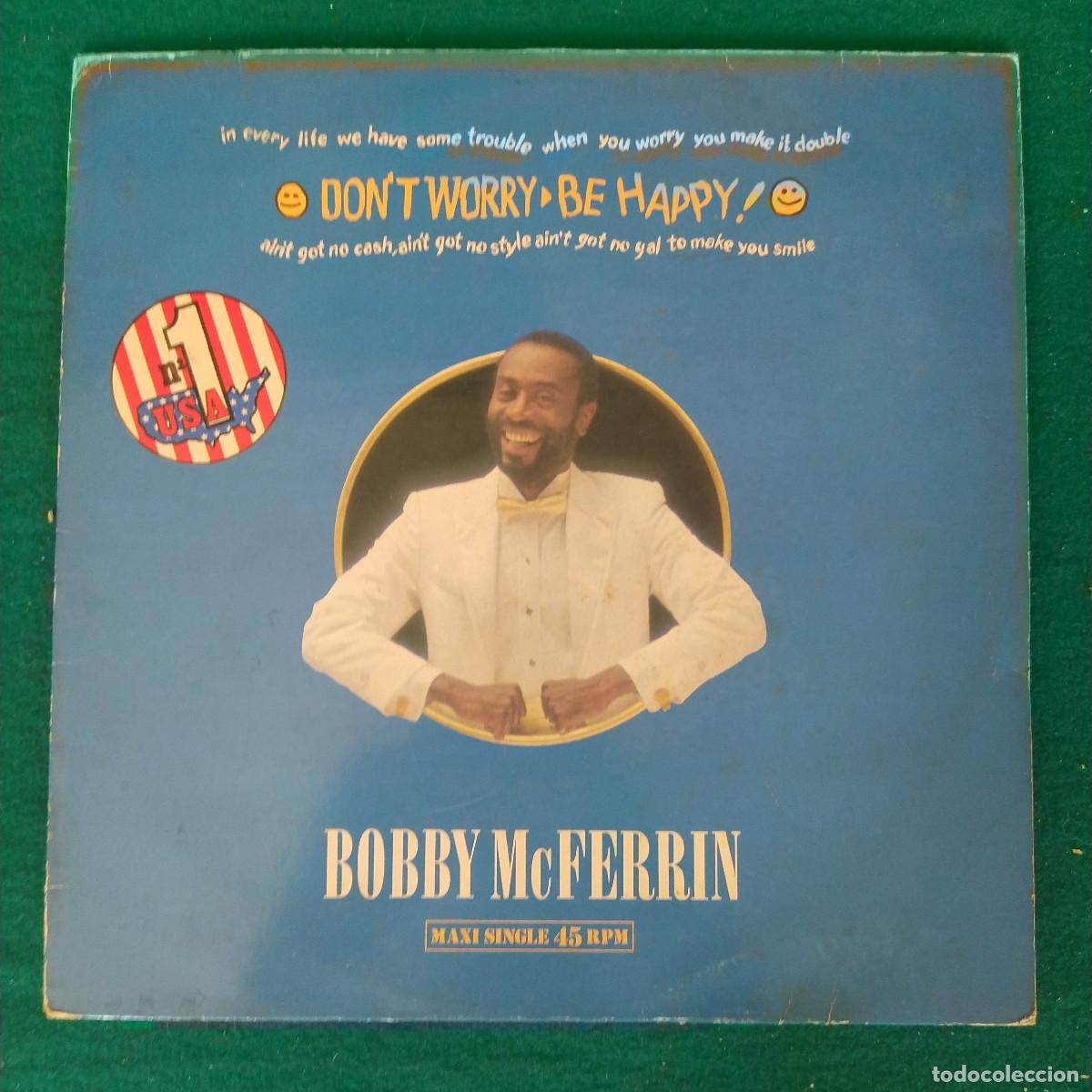 Discos de vinilo: Bobby McFerrin &ndash; Dont Worry, Be Happy - Foto 1