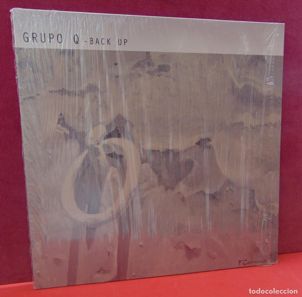 Discos de vinilo: GRUPO Q &ndash; Back Up - LP ATEMPORAL 2003 - TECNO SYNTH POP - Foto 1