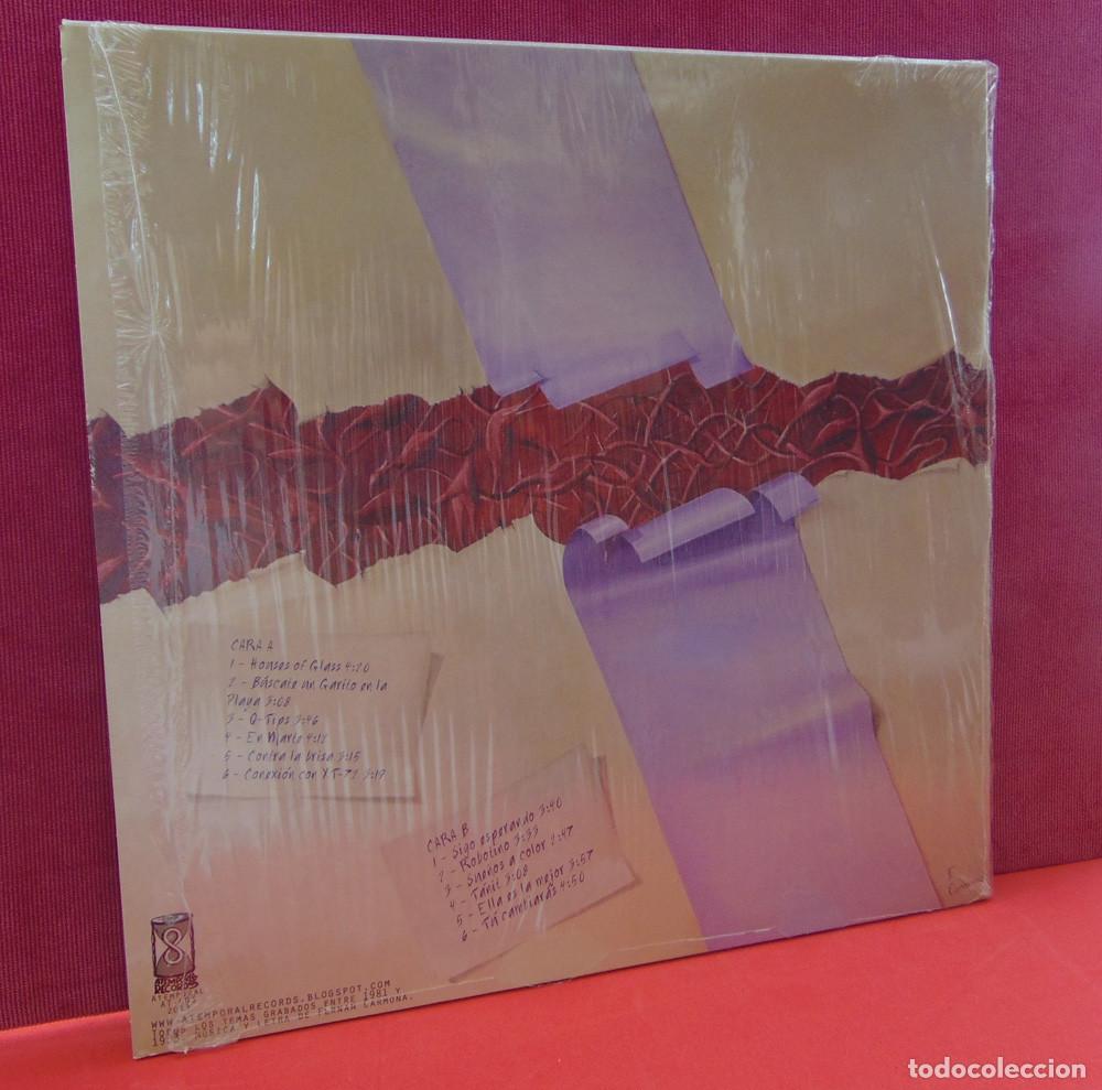 Discos de vinilo: GRUPO Q &ndash; Back Up - LP ATEMPORAL 2003 - TECNO SYNTH POP - Foto 2