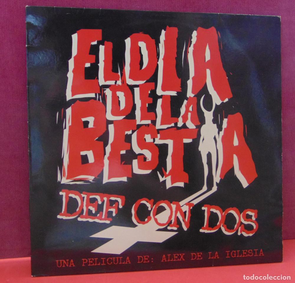 Discos de vinilo: DEF CON DOS &ndash; El D&iacute;a De La Bestia - MAXISINGLE 1995 - Foto 1
