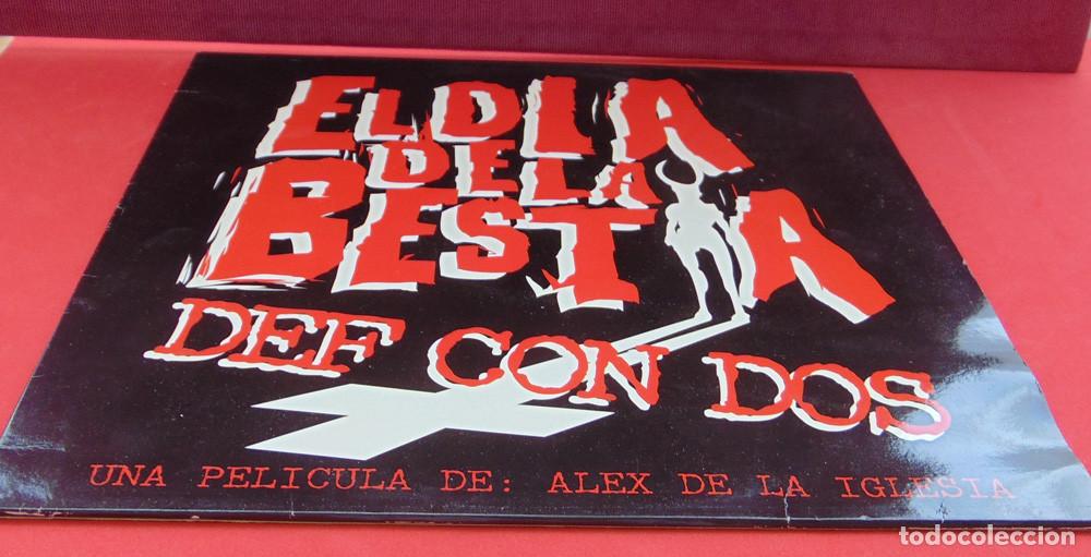 Discos de vinilo: DEF CON DOS &ndash; El D&iacute;a De La Bestia - MAXISINGLE 1995 - Foto 2