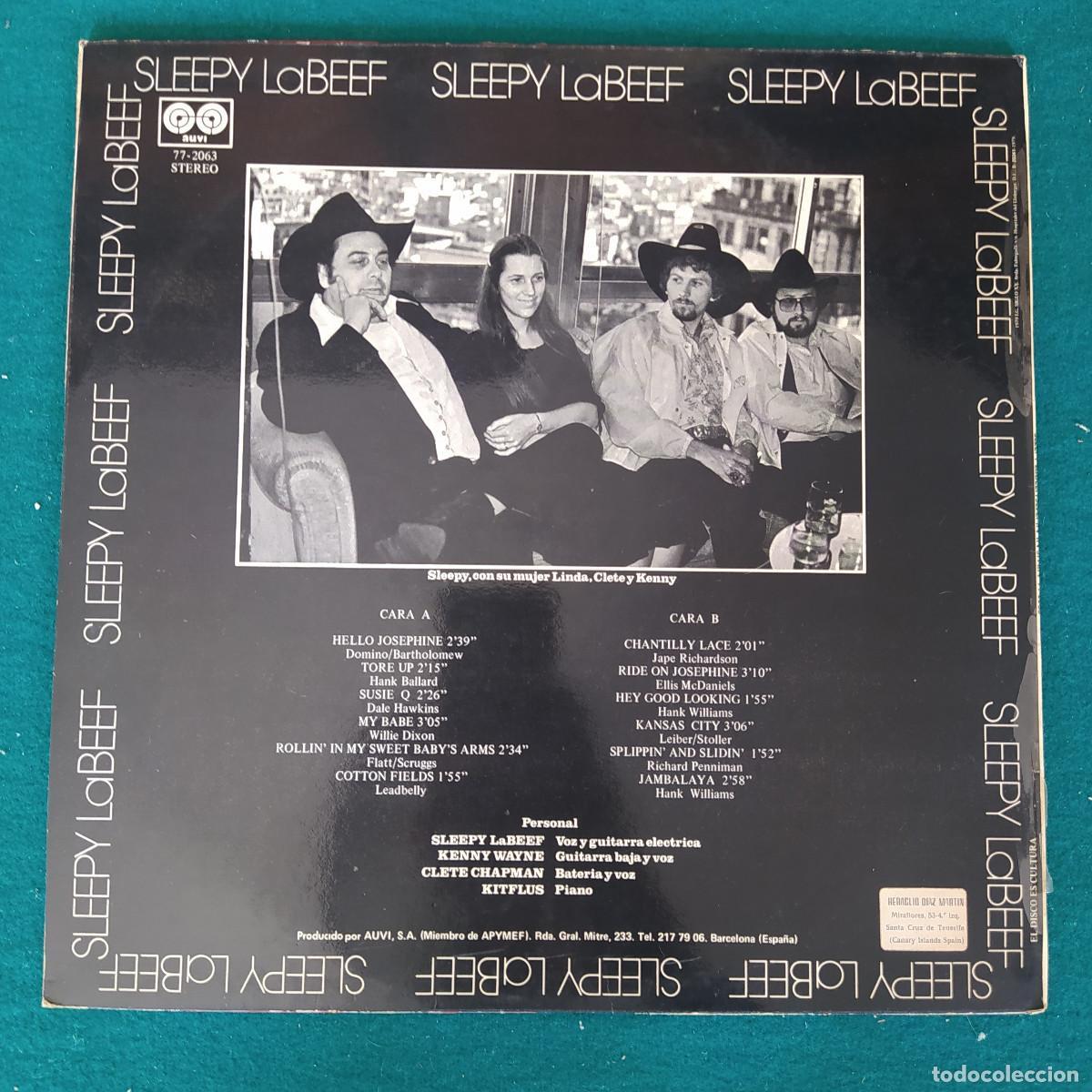 Discos de vinilo: Sleepy LaBeef &ndash; Sleepin In Spain - Foto 2