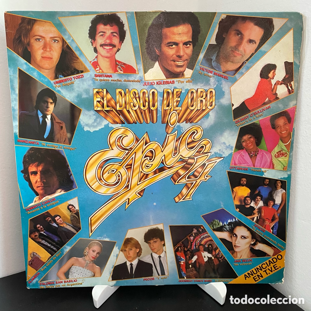 Discos de vinilo: Varios - &rdquo;El Disco De Oro&rdquo; Epic4 (LP, Comp) 1981/ES - Foto 1