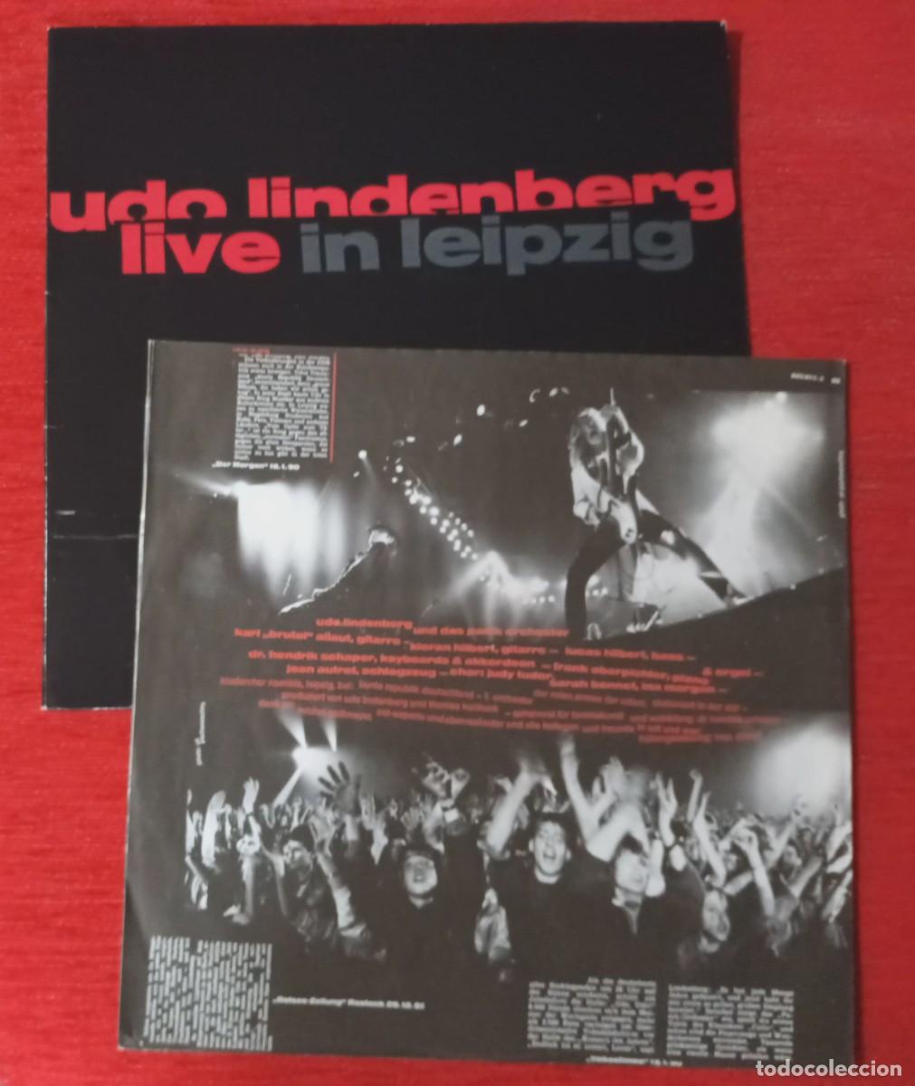 Discos de vinilo: UDO LINDENBERG - LIVE IN LEIPZIG - LP - Foto 2
