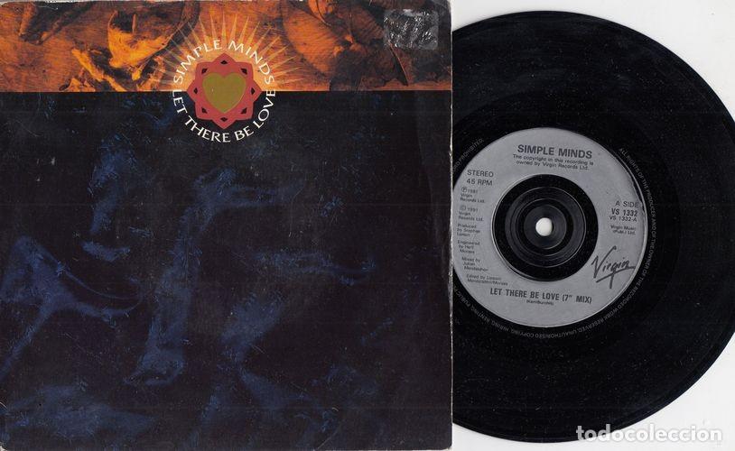 Discos de vinilo: Simple Minds &ndash; Let There Be Love - SINGLE DE VINILO INGLES C- 19 - Foto 1