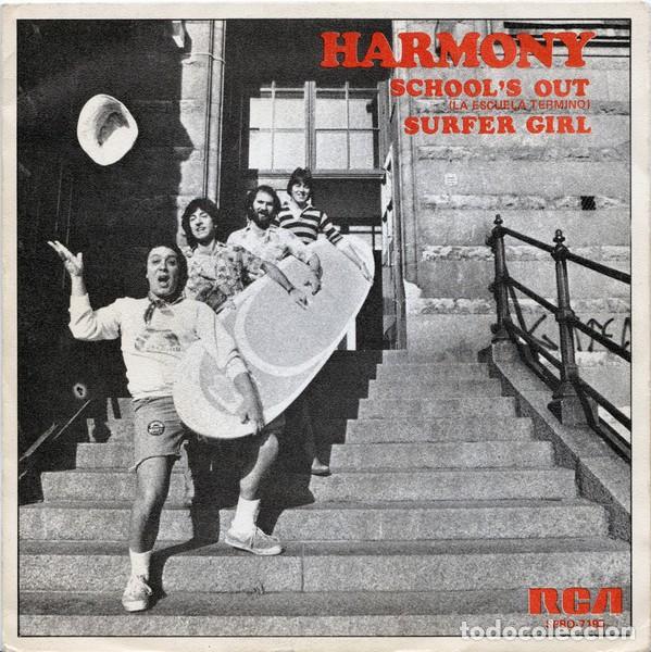 Discos de vinilo: Harmony &ndash; Schools Out - 7&rdquo; PROMO - Foto 1