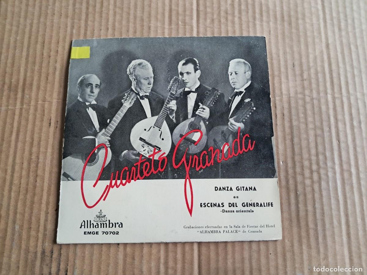 Discos de vinilo: CUARTETO GRANADA - DANZA GITANA SINGLE - Foto 1