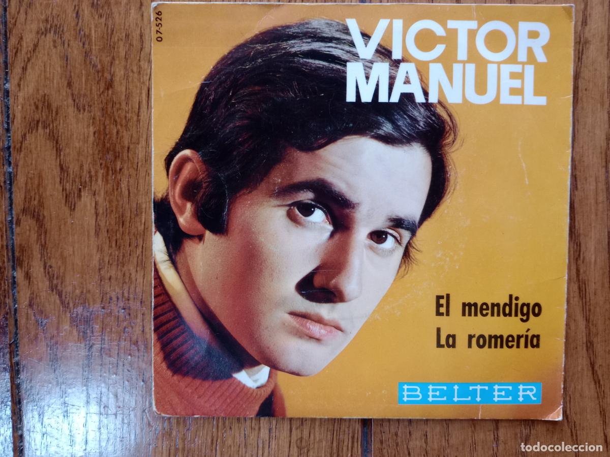 Discos de vinilo: V&iacute;ctor Manuel - el mendigo + la romer&iacute;a - Foto 2