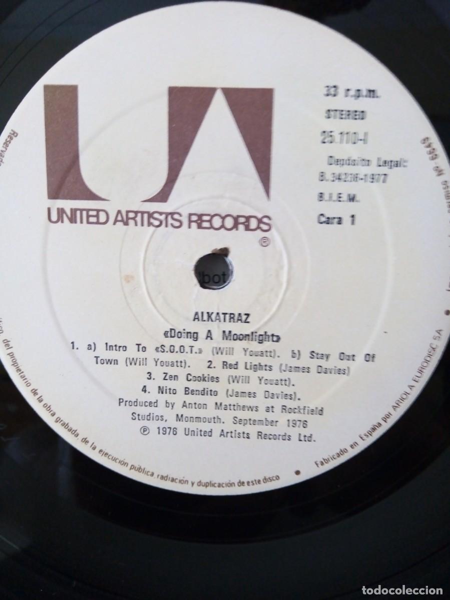 Discos de vinilo: Alcatraz, Dong a Moonlight 1977 - Foto 3