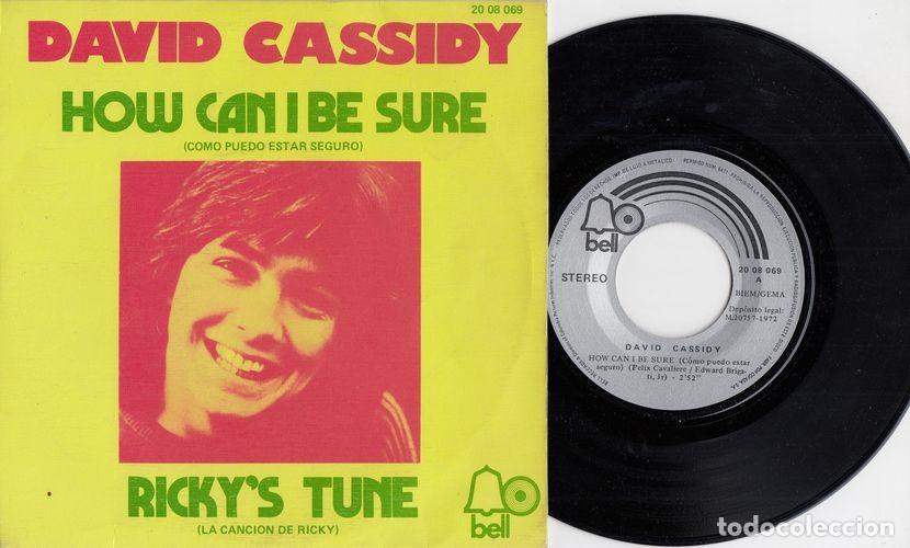 Discos de vinilo: David Cassidy &lrm;&ndash; How Can I Be Sure - SINGLE DE VINILO C-19 - Foto 1