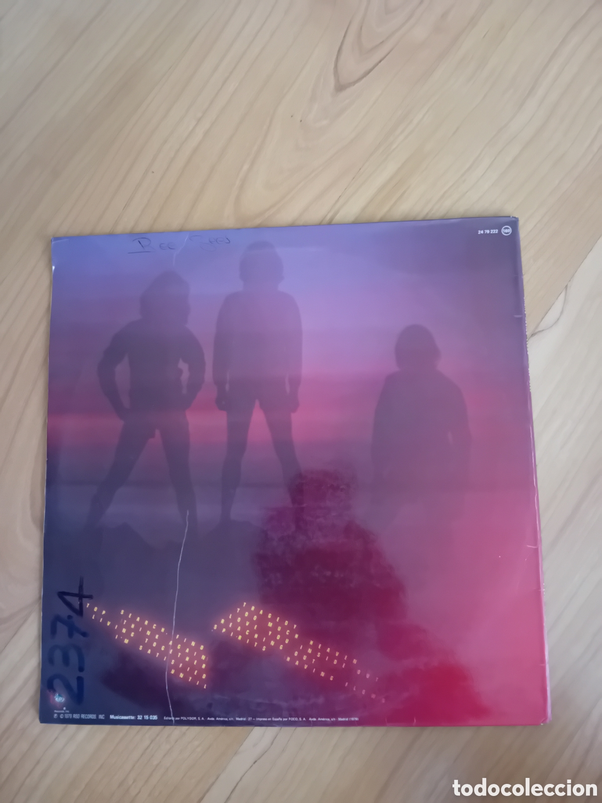 Discos de vinilo: BEE GEES. SPIRITS HAVING FLOWN - Foto 2