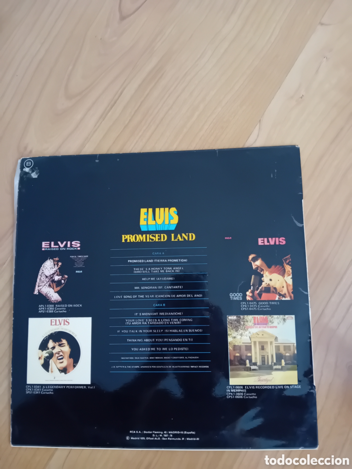 Discos de vinilo: ELVIS PRESLEY. PROMISED LAND - Foto 2