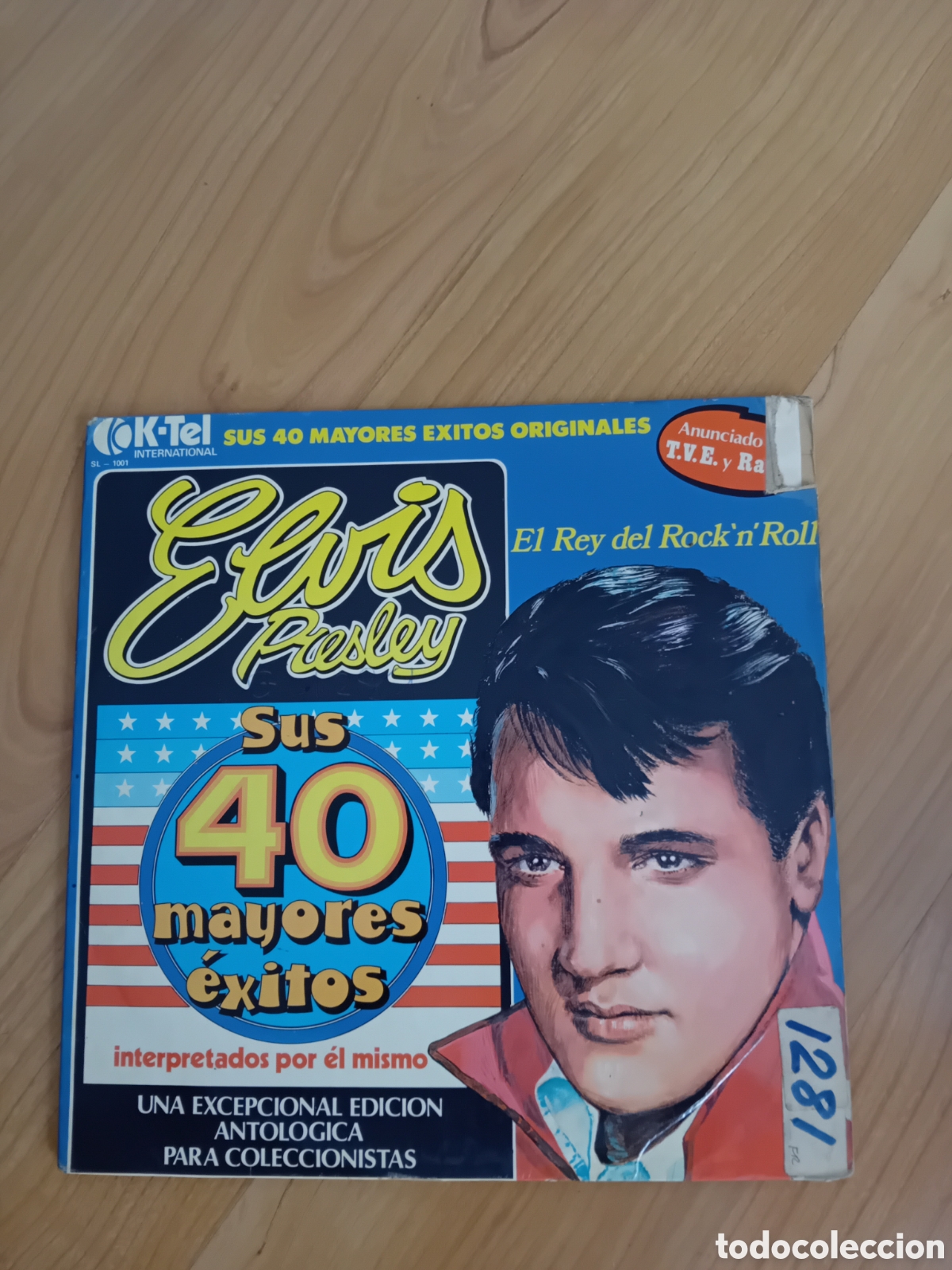 Discos de vinilo: ELVIS PRESLEY. SUS 40 MAYORES EXITOS.DOBLE LP - Foto 1