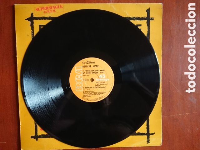 Discos de vinilo: Depeche Mode - Leave In Silence - Foto 4