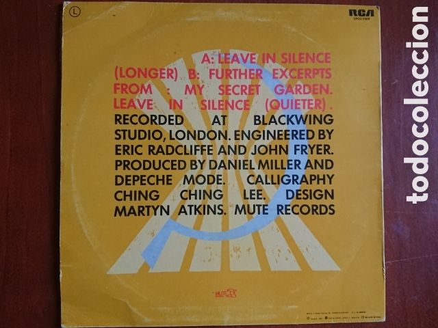 Discos de vinilo: Depeche Mode - Leave In Silence - Foto 8