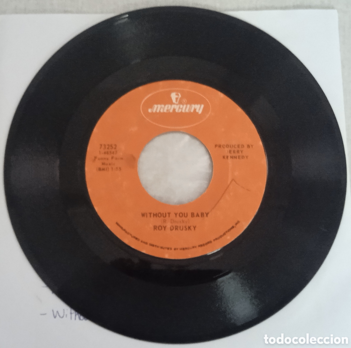 Discos de vinilo: ROY DRUSKY - Red red wine (1971) disco vinilo - Foto 2