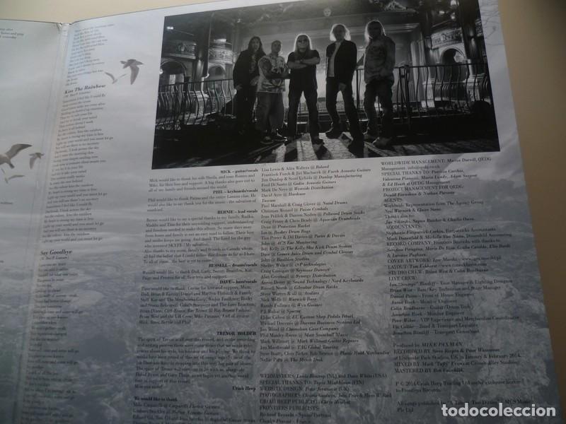 Discos de vinilo: Uriah Heep Outsider LP Original Germany 2014 - Foto 5