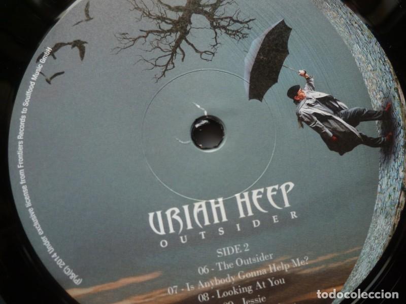 Discos de vinilo: Uriah Heep Outsider LP Original Germany 2014 - Foto 10