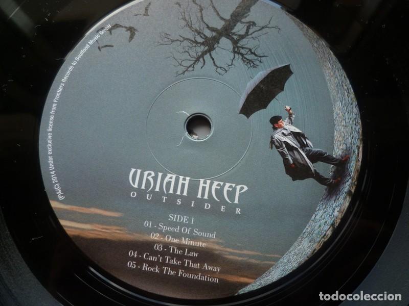 Discos de vinilo: Uriah Heep Outsider LP Original Germany 2014 - Foto 11