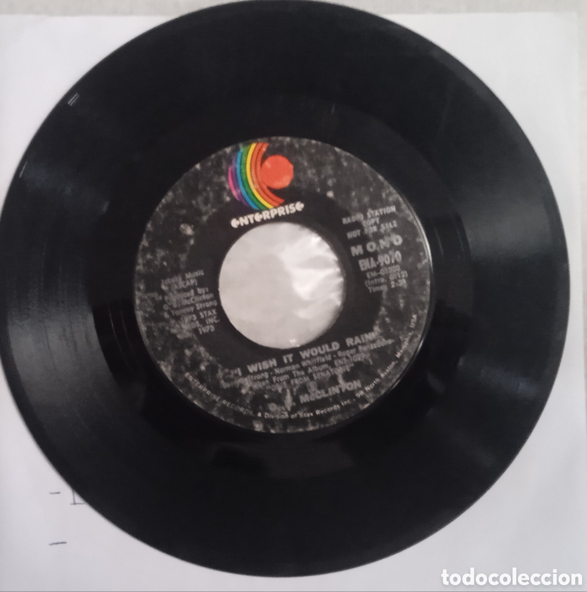 Discos de vinilo: O. B. McCLINTON - I wish It would rain (1973) - Foto 1