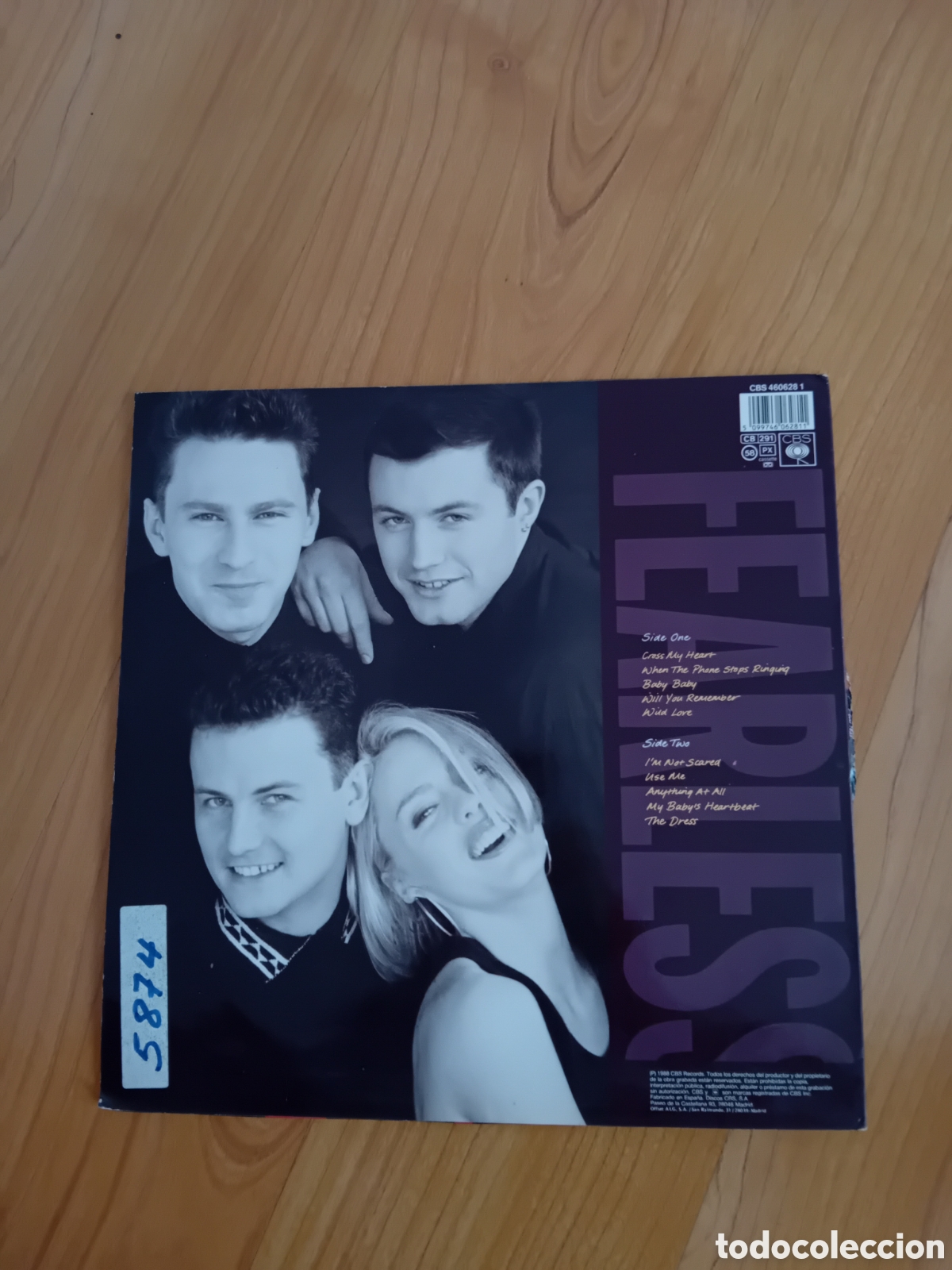 Discos de vinilo: EIGHT WONDER. FEARLESS - Foto 2