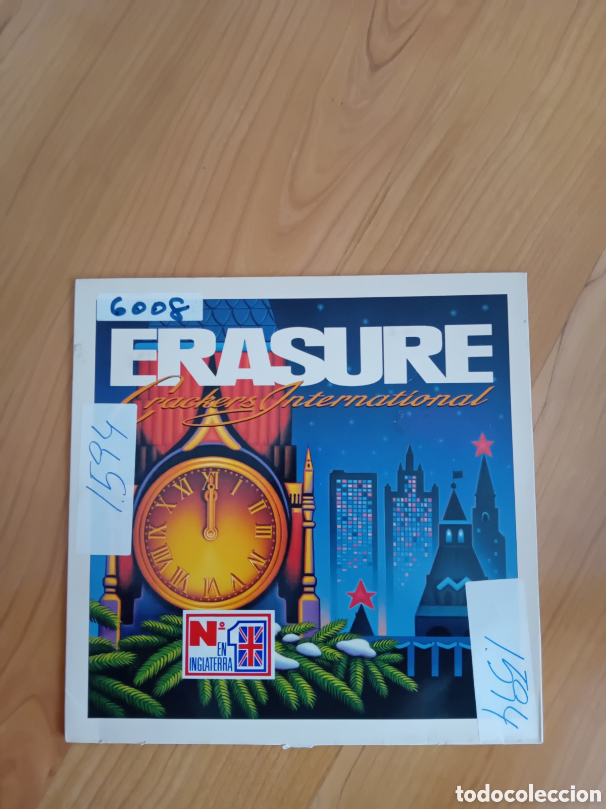 Discos de vinilo: ERASURE. CRACKERS INTERNATIONAL - Foto 1