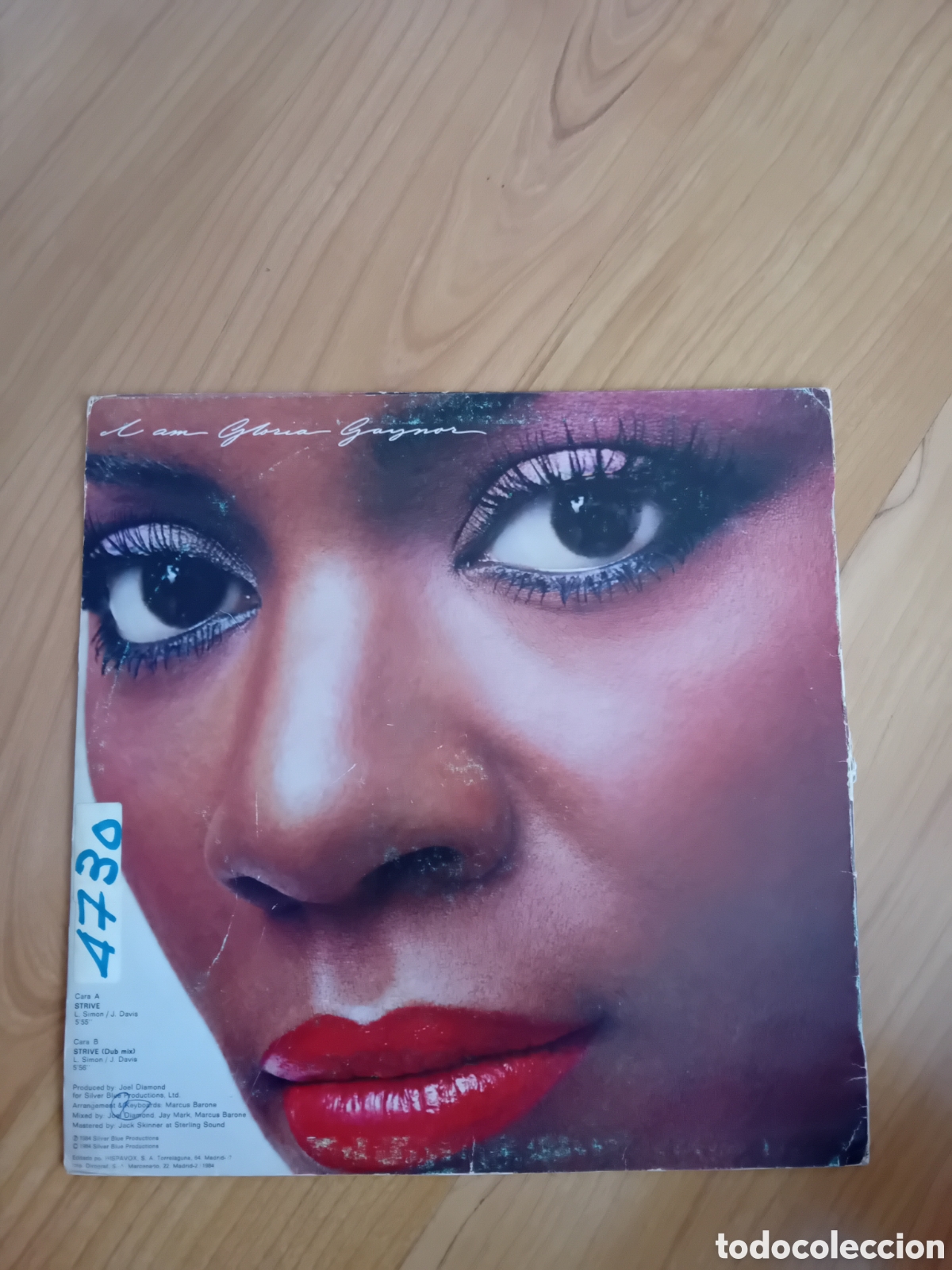 Discos de vinilo: GLORIA GAYNOR. STRIVE - Foto 2