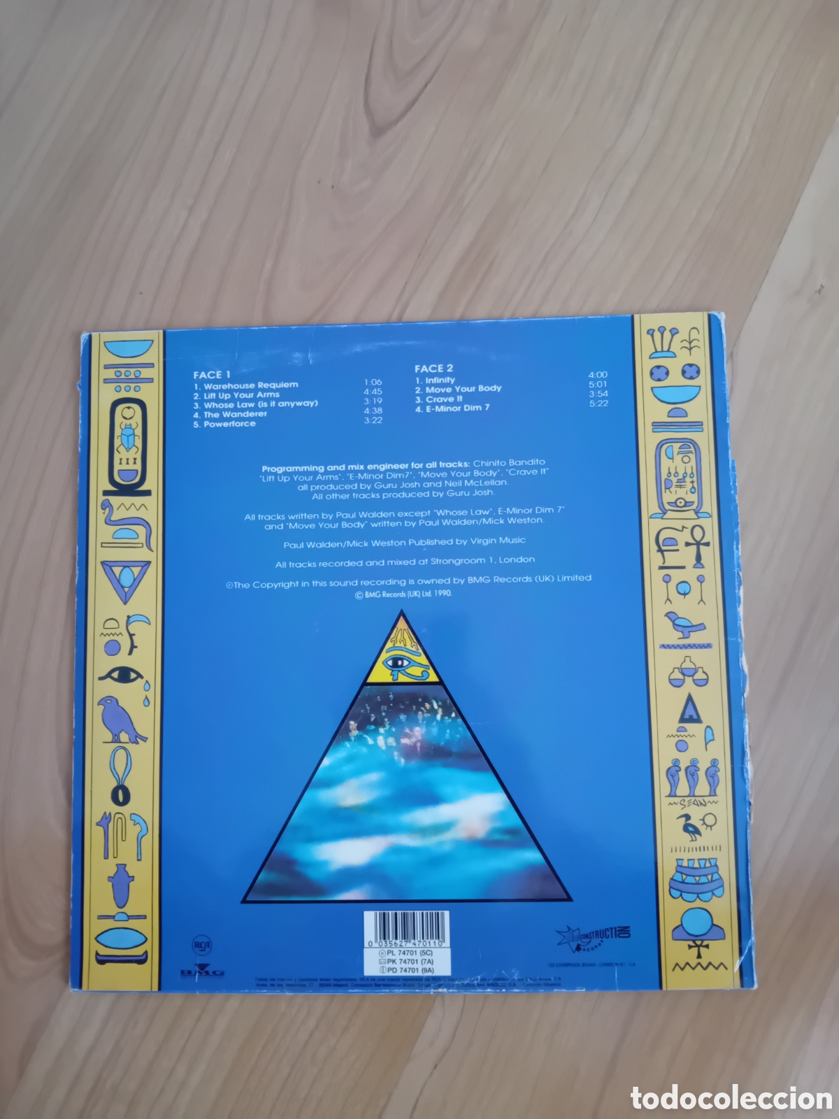 Discos de vinilo: GURU JOSH. INFINITY. LP - Foto 2