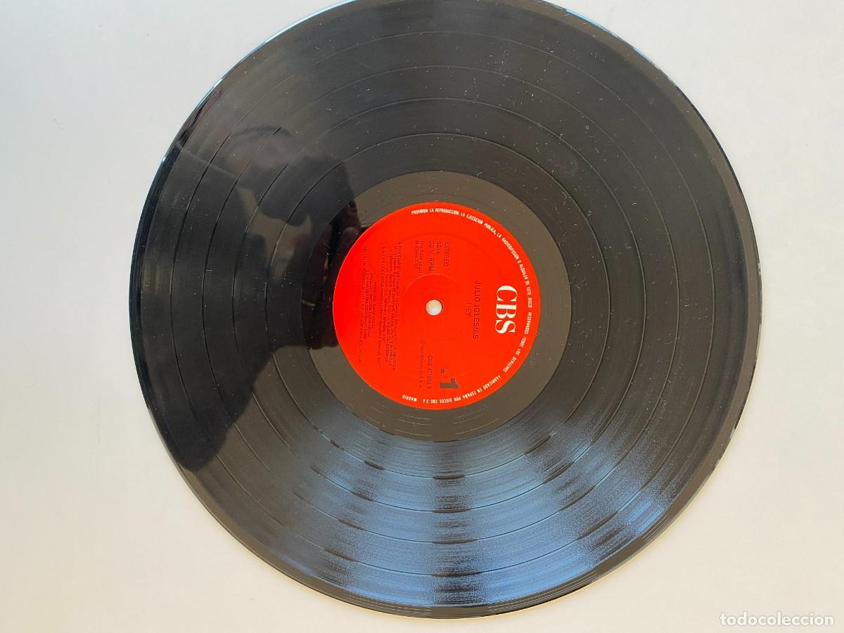 Discos de vinilo: JULIO IGLESIAS HEY LP - Foto 3