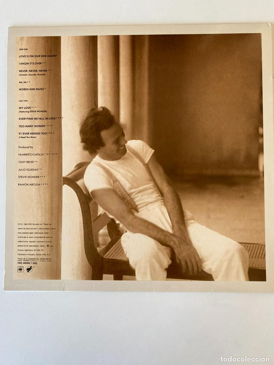 Discos de vinilo: JULIO IGLESIAS NON STOP - Foto 4