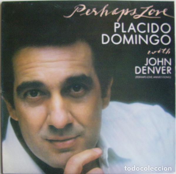Discos de vinilo: Placido Domingo &lrm;&ndash; Perhaps Love - Foto 1