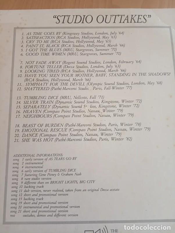 Discos de vinilo: Rolling Stones Studio Outtakes 2LP - Foto 3