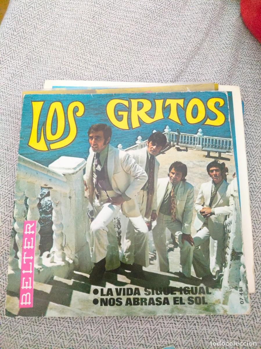 Discos de vinilo: LOS GRITOS. LA VIDA SIGUE IGUAL - Foto 1