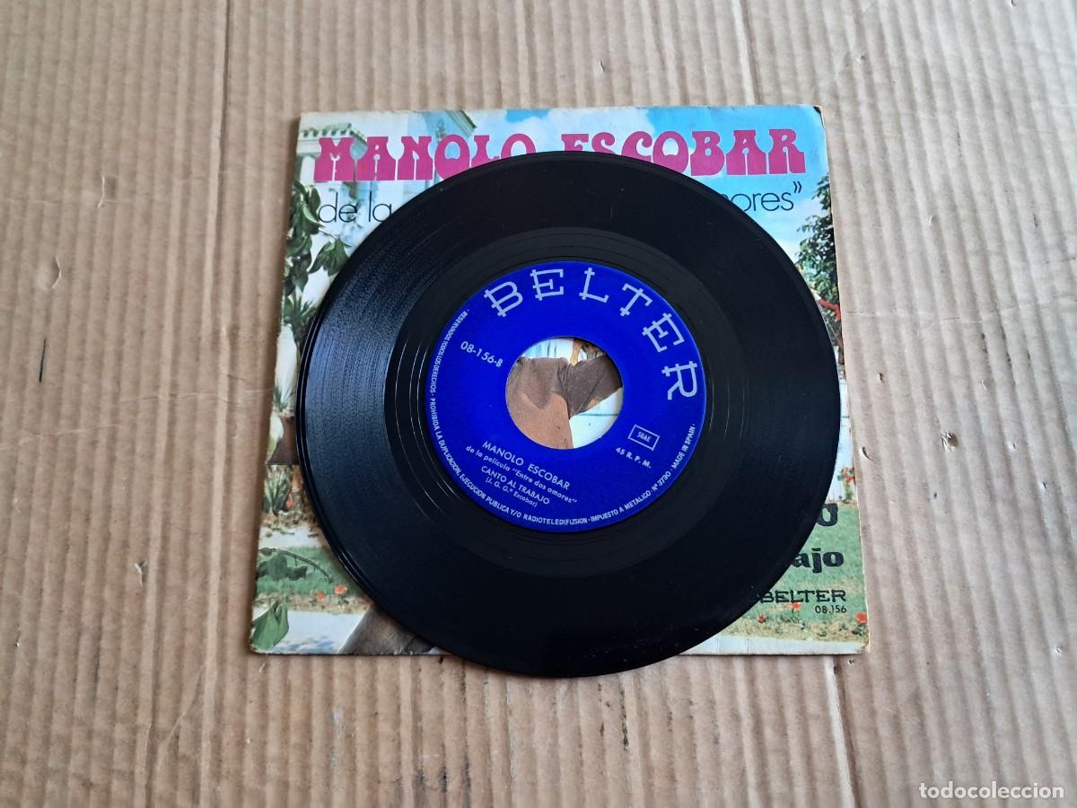 Discos de vinilo: MANOLO ESCOBAR - MI CORTIJO SINGLE 1972 - Foto 2