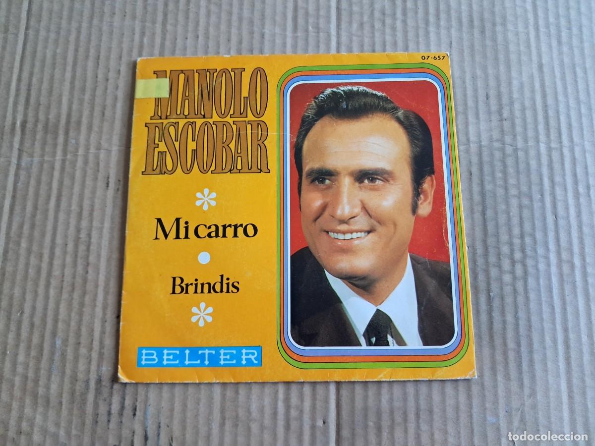 Discos de vinilo: MANOLO ESCOBAR - MI CARRO SINGLE 1969 - Foto 1