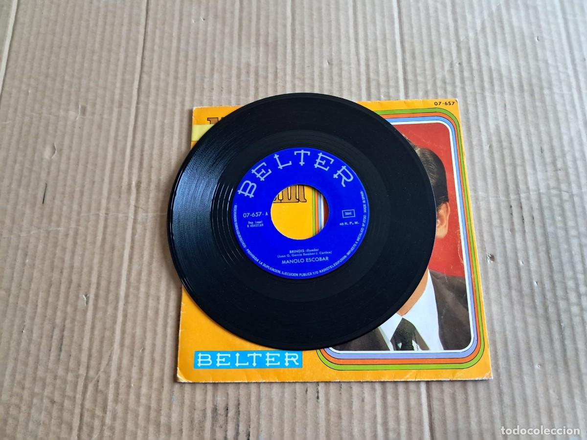 Discos de vinilo: MANOLO ESCOBAR - MI CARRO SINGLE 1969 - Foto 2
