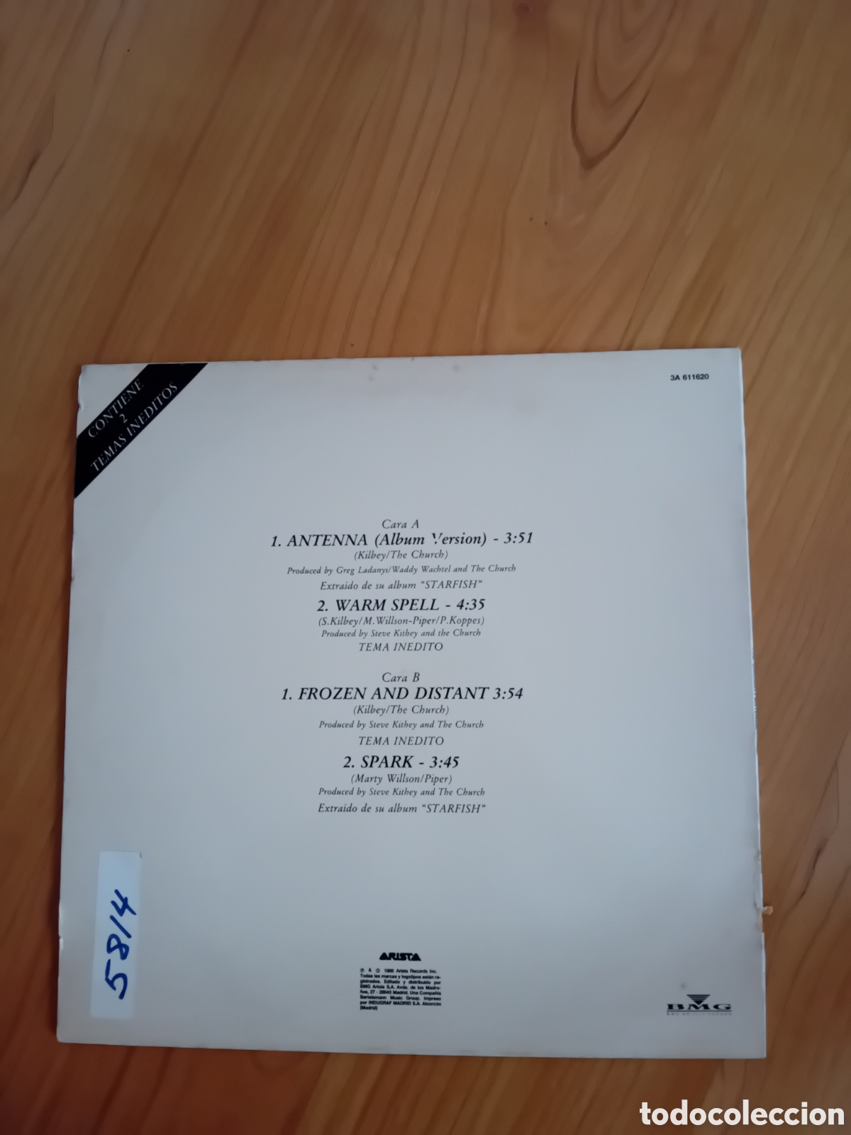 Discos de vinilo: THE CHURCH. ANTENNA. - Foto 2