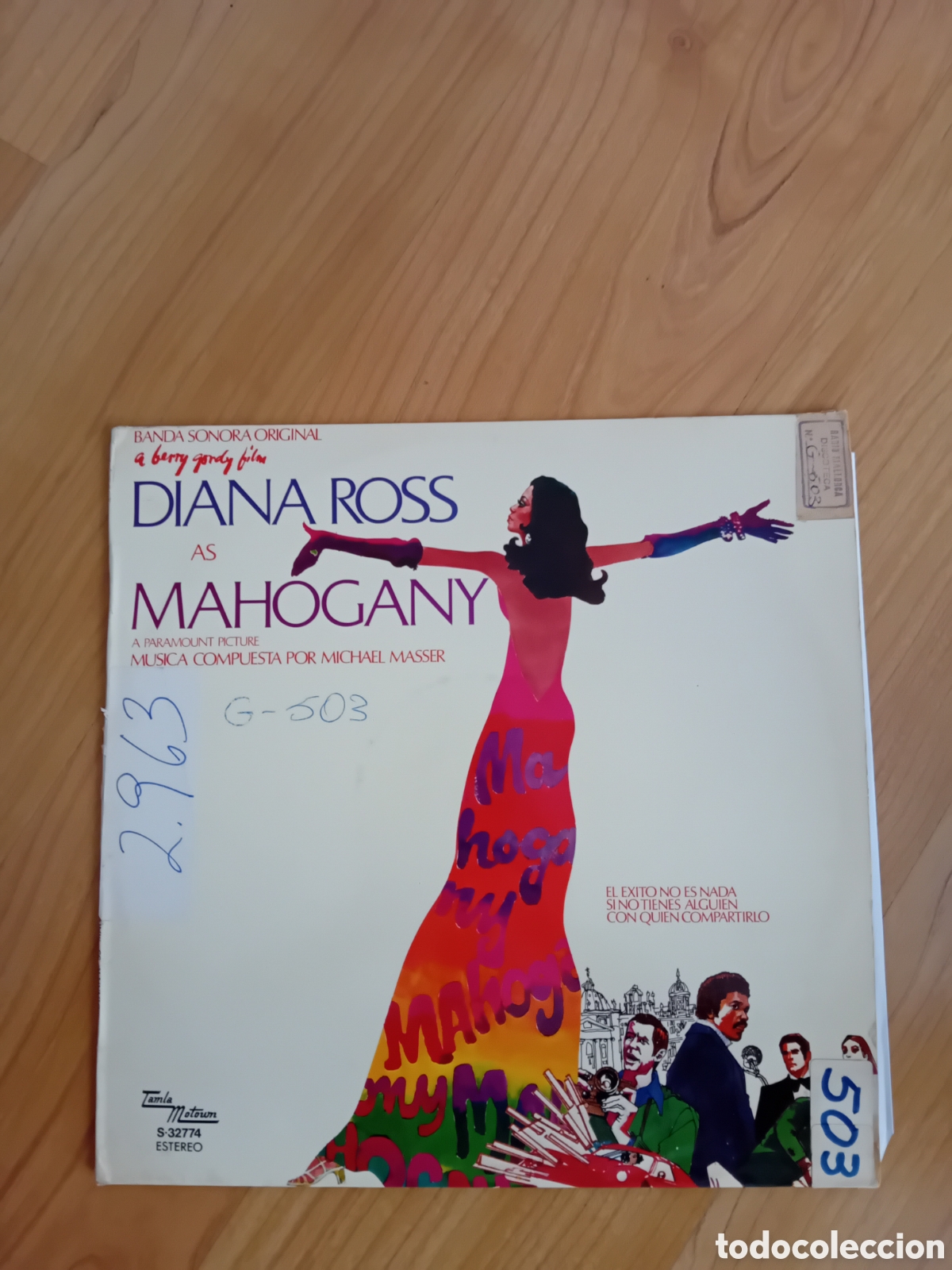 Discos de vinilo: BSO MAHOGANY. DIANA ROSS - Foto 1